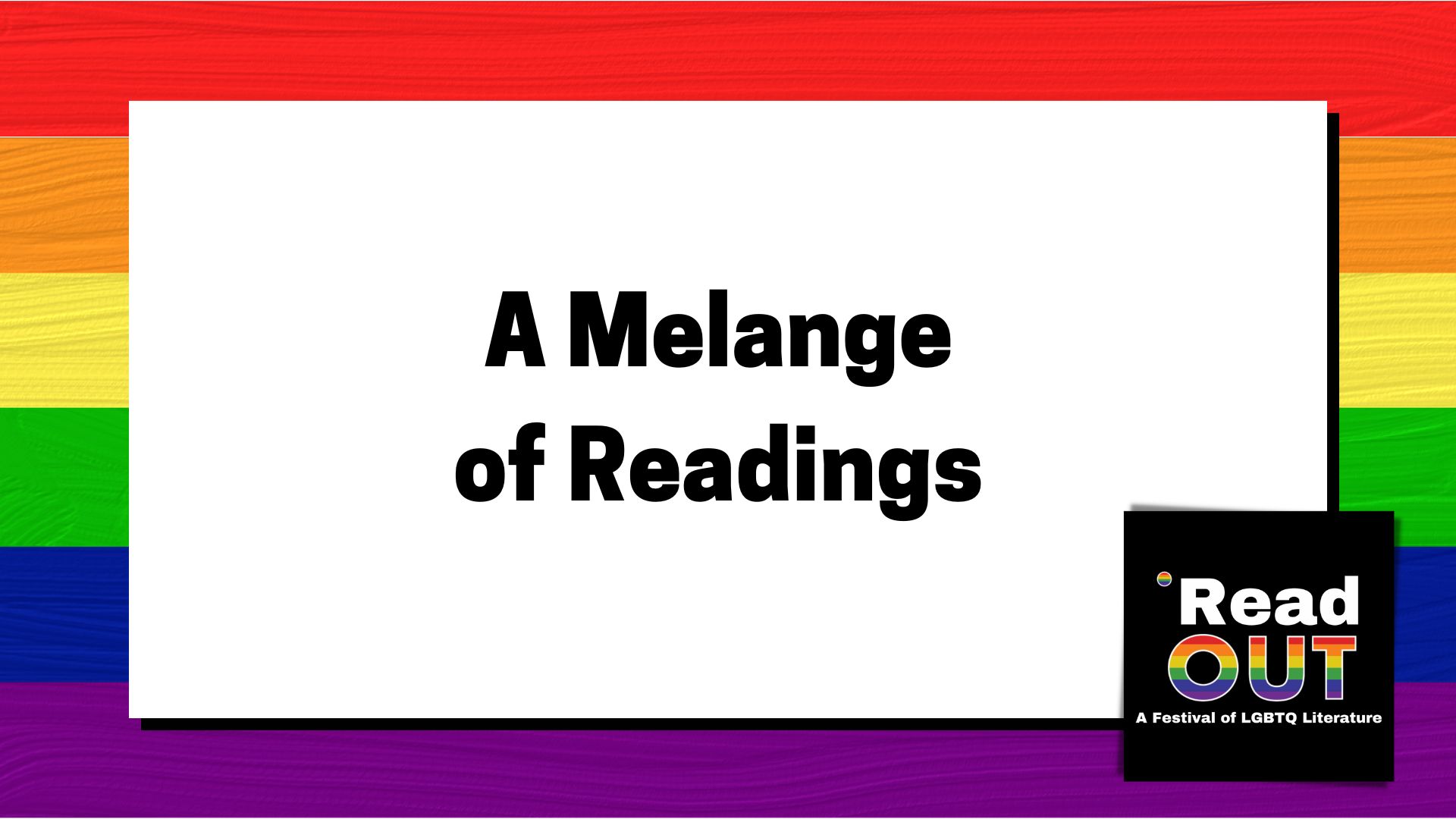 A Mélange of Reading